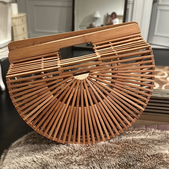 cult gaia Handbags - Cult Gaia Small Ark Tote Bag